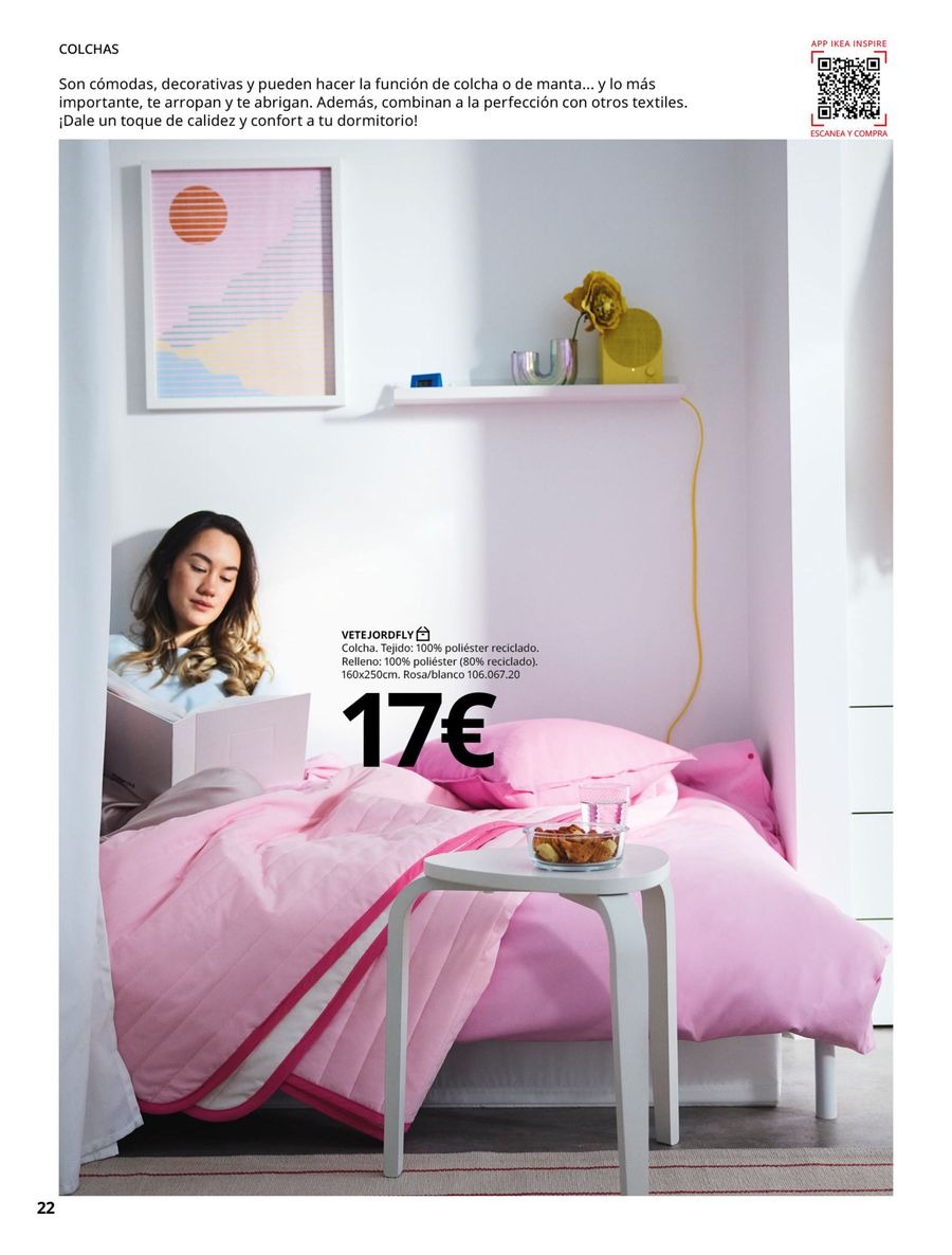Ofertas de IKEA España de 19 febrero a 31 agosto 2026 Ofertas de Ropa de Cama