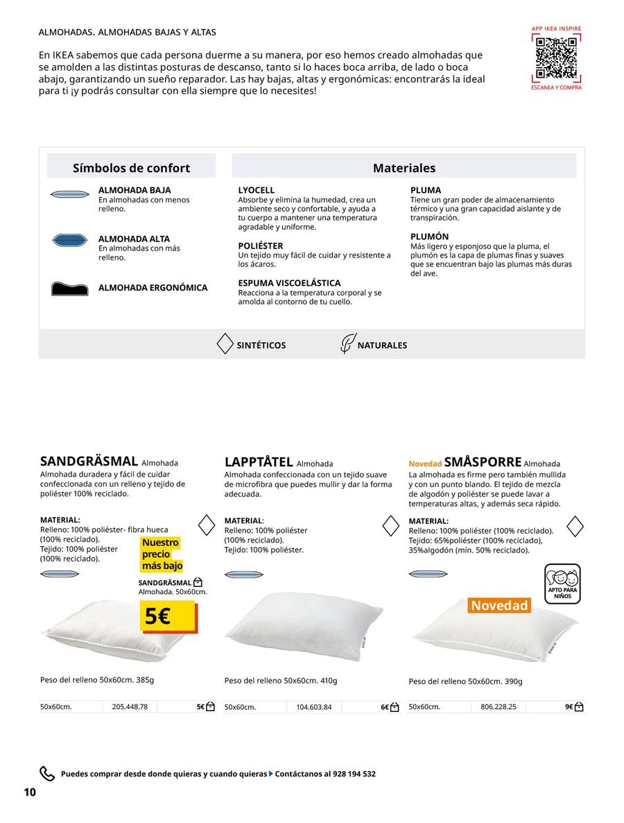 Ofertas de IKEA España de 19 febrero a 31 agosto 2026 Ofertas de Ropa de Cama