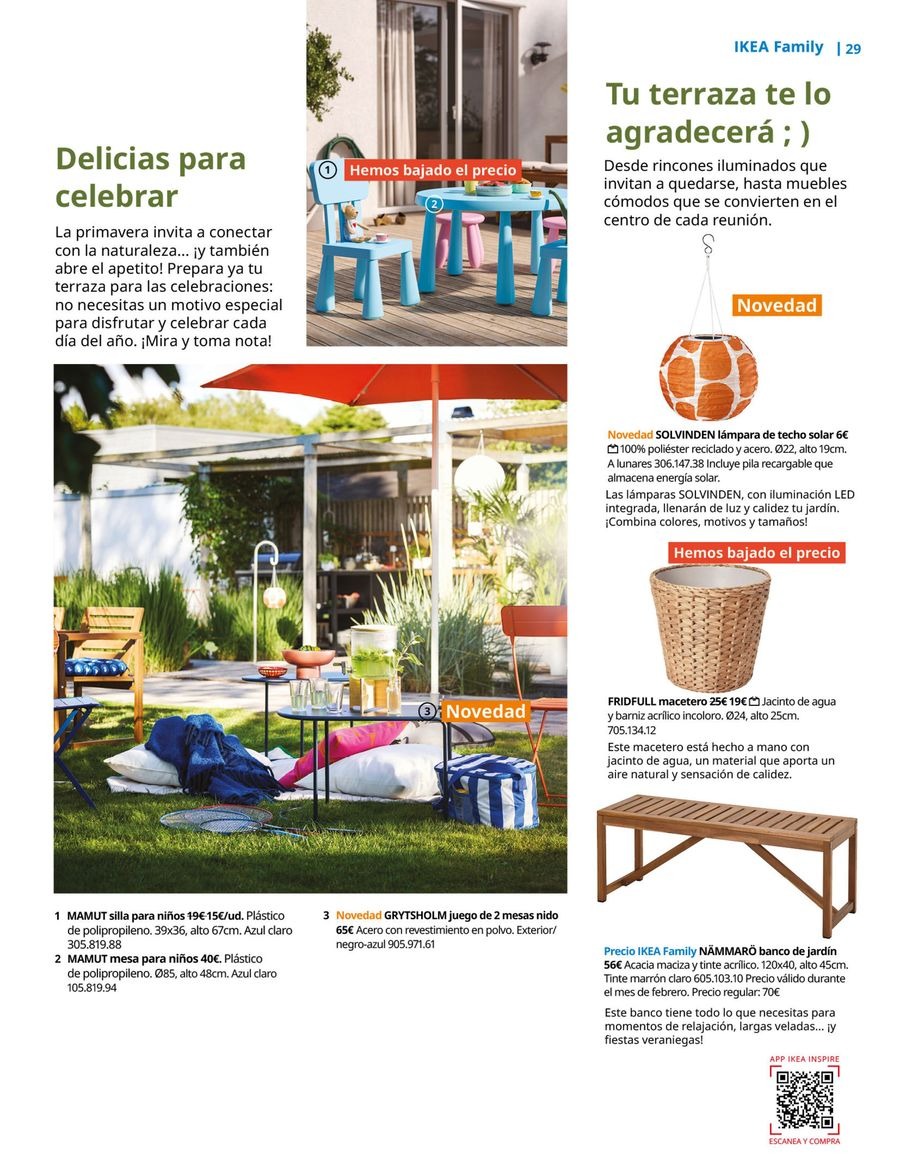 Offres IKEA Espagne de 1 janvier à 31 mars 2026 Offres du Magazine IKEA Family