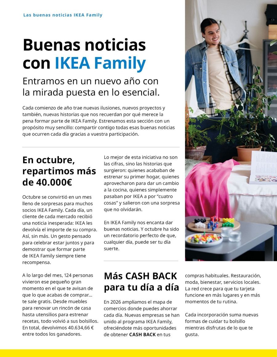 Offres IKEA Espagne de 1 janvier à 31 mars 2026 Offres du Magazine IKEA Family