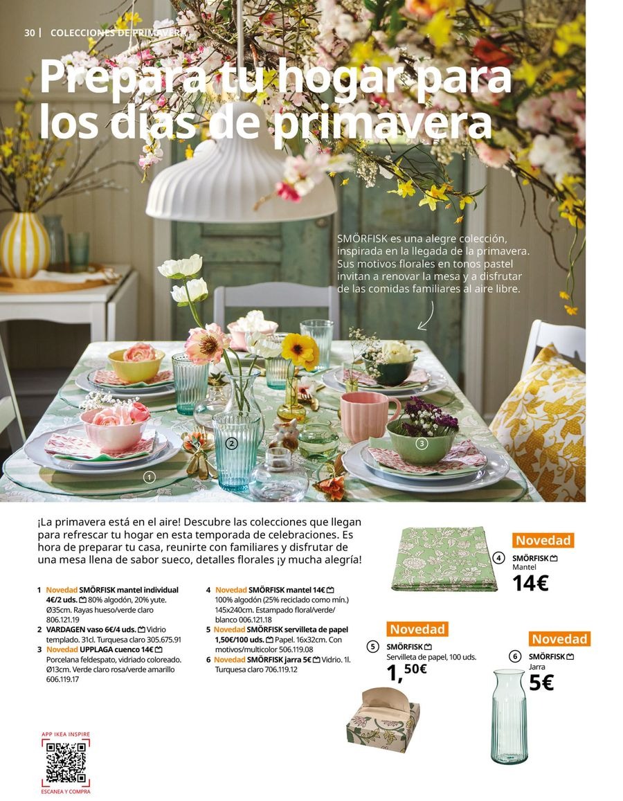Offres IKEA Espagne de 1 janvier à 31 mars 2026 Offres du Magazine IKEA Family