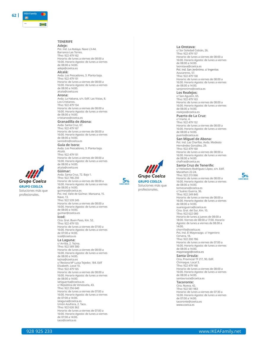 Offres IKEA Espagne de 1 janvier à 31 mars 2026 Offres du Magazine IKEA Family