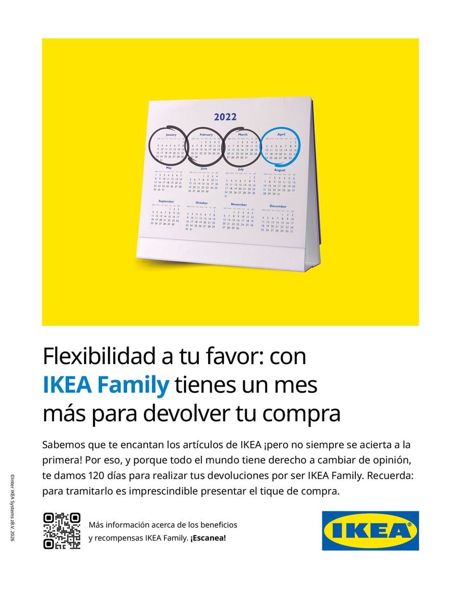 Offres IKEA Espagne de 1 janvier à 31 mars 2026 Offres du Magazine IKEA Family