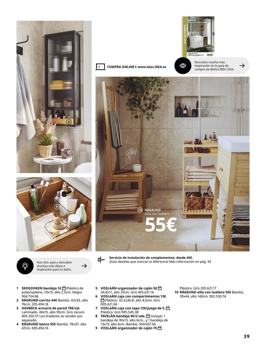 Offres IKEA Espagne de 19 février à 31 août 2026 Offres d'Organisation de la Maison