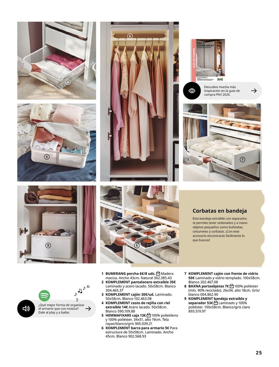 Offres IKEA Espagne de 19 février à 31 août 2026 Offres d'Organisation de la Maison