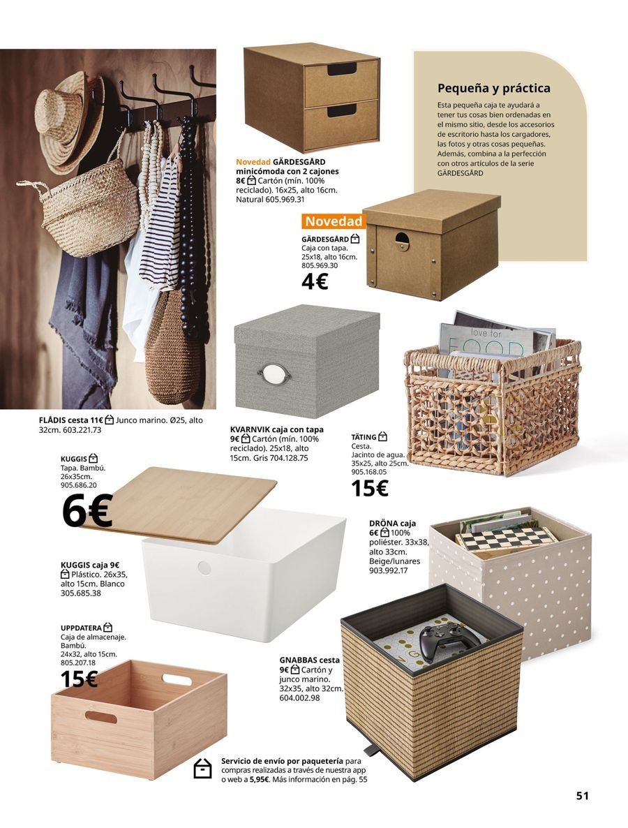 Offres IKEA Espagne de 19 février à 31 août 2026 Offres d'Organisation de la Maison