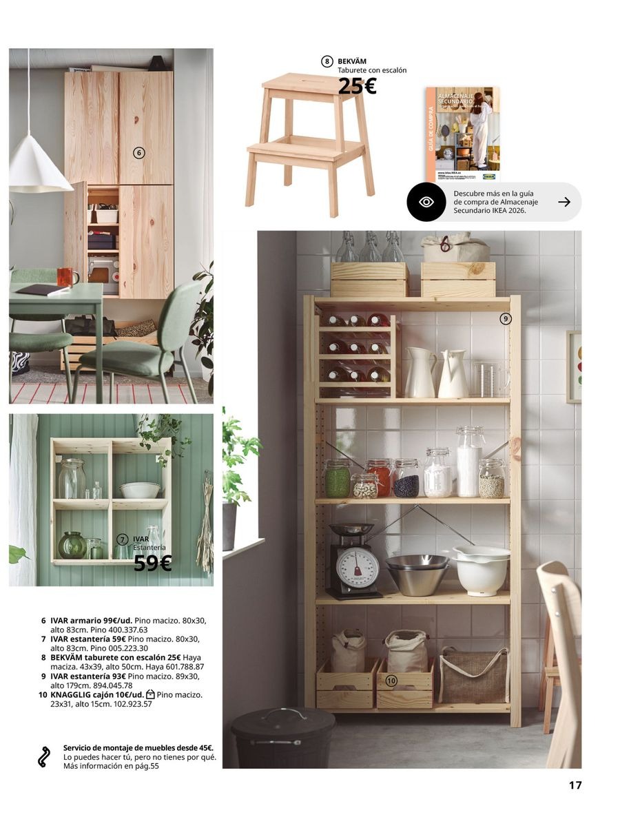 Offres IKEA Espagne de 19 février à 31 août 2026 Offres d'Organisation de la Maison