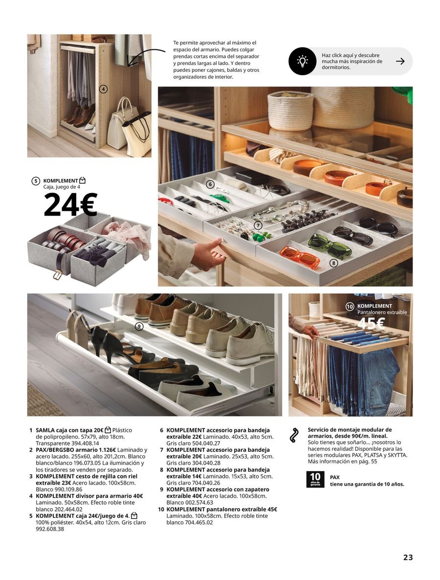 Offres IKEA Espagne de 19 février à 31 août 2026 Offres d'Organisation de la Maison