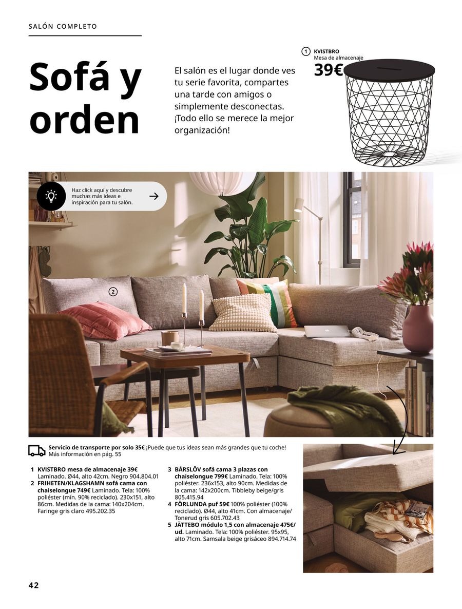 Offres IKEA Espagne de 19 février à 31 août 2026 Offres d'Organisation de la Maison