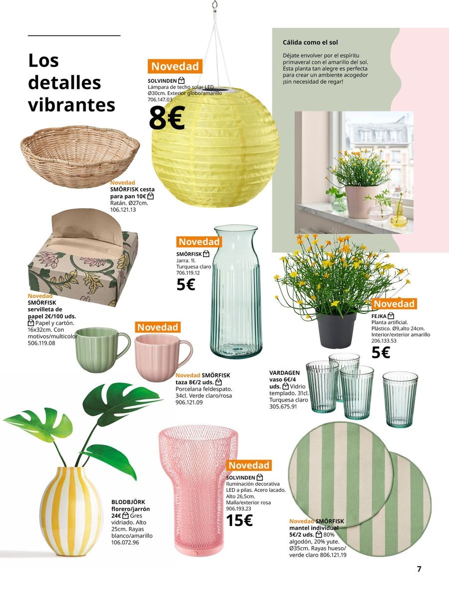 Offres IKEA Espagne de 19 février à 31 août 2026 Offres des Collections de Printemps