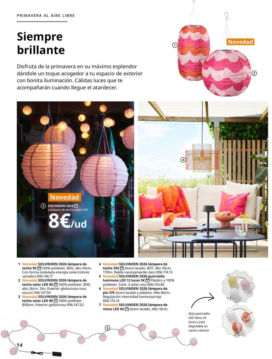 Offres IKEA Espagne de 19 février à 31 août 2026 Offres des Collections de Printemps