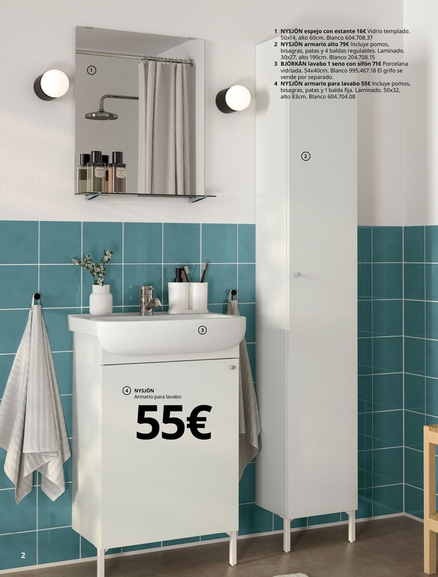 IKEA Spain Offers from 19 February to 31 August 2026 Bathrooms Offers