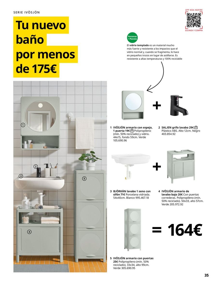 IKEA Spain Offers from 19 February to 31 August 2026 Bathrooms Offers