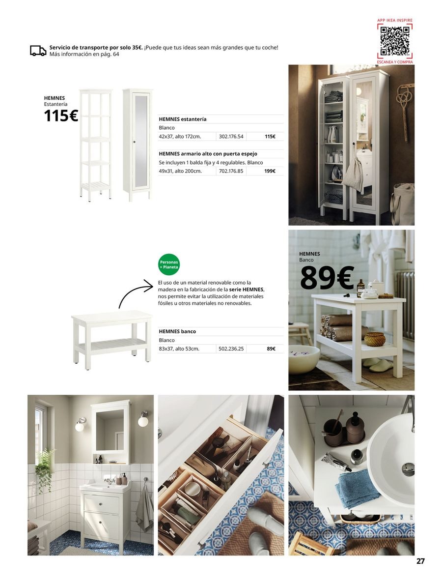 IKEA Spain Offers from 19 February to 31 August 2026 Bathrooms Offers