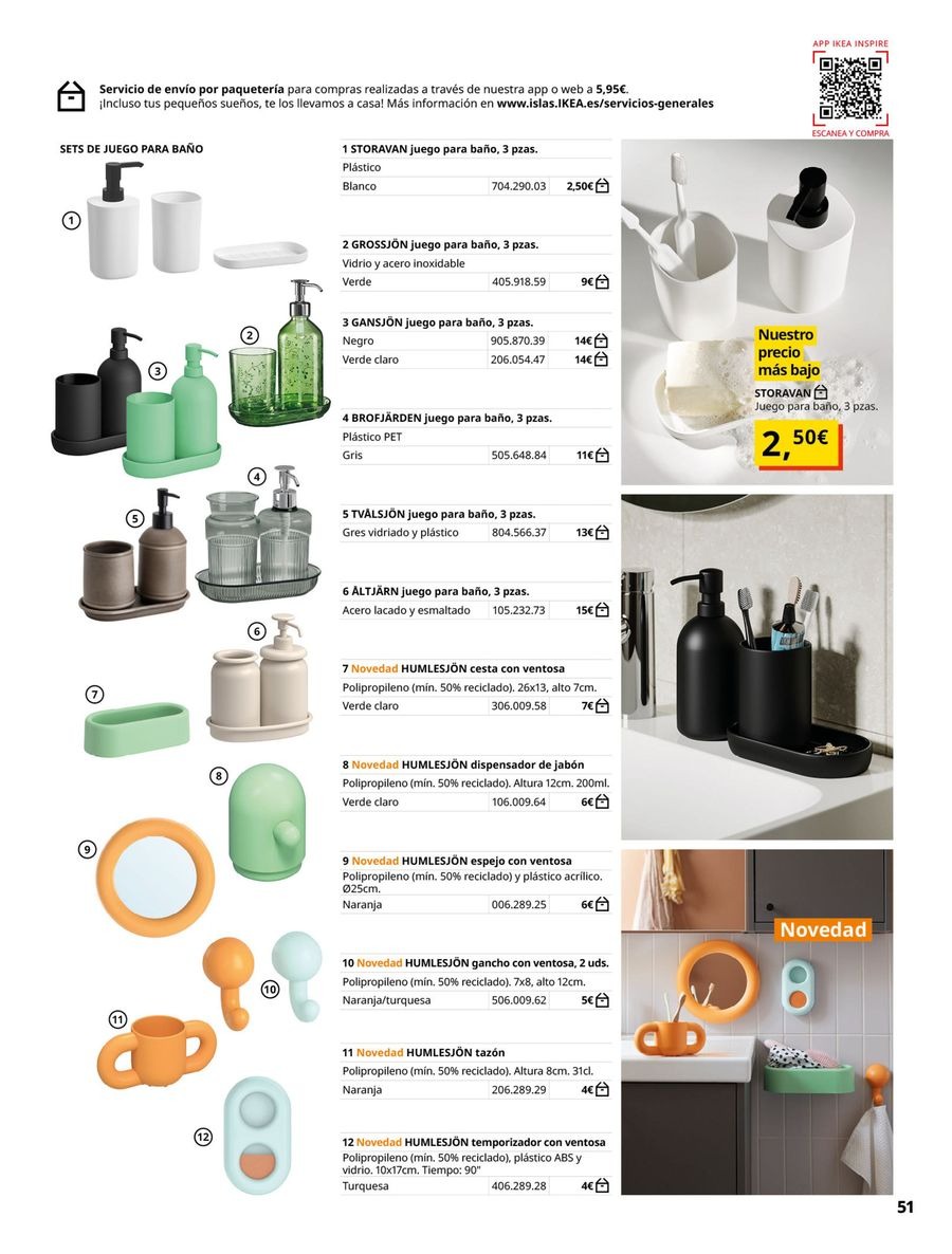 IKEA Spain Offers from 19 February to 31 August 2026 Bathrooms Offers