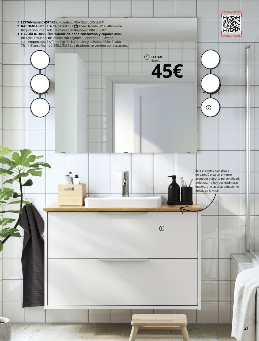 IKEA Spain Offers from 19 February to 31 August 2026 Bathrooms Offers