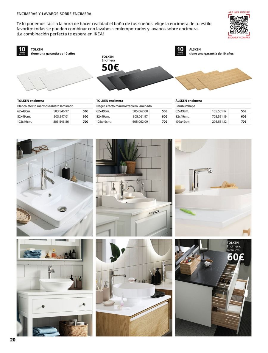 IKEA Spain Offers from 19 February to 31 August 2026 Bathrooms Offers