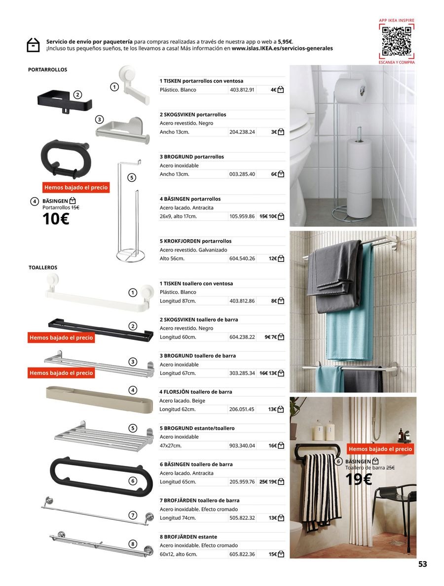 IKEA Spain Offers from 19 February to 31 August 2026 Bathrooms Offers