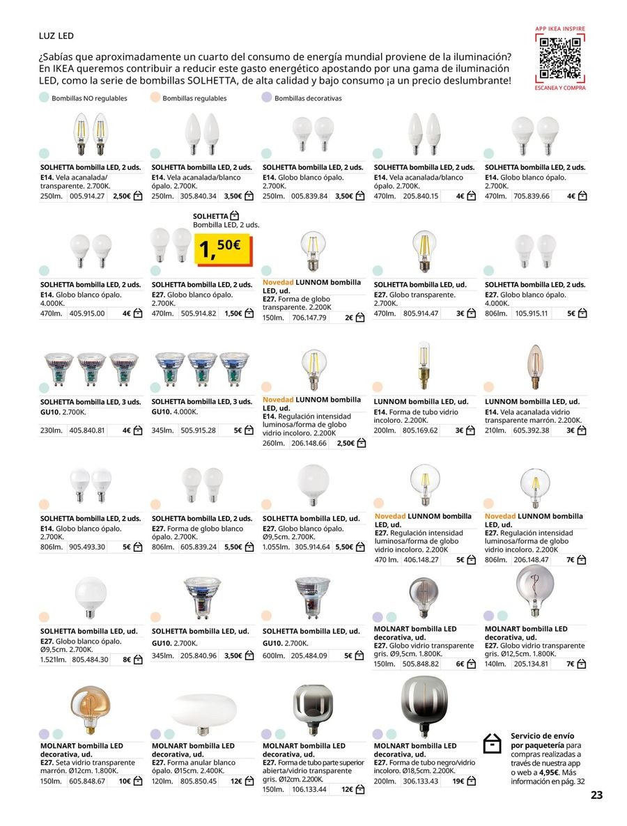 IKEA Spain Offers from 25 February to 31 August 2026 Lighting and Smart Home Offers