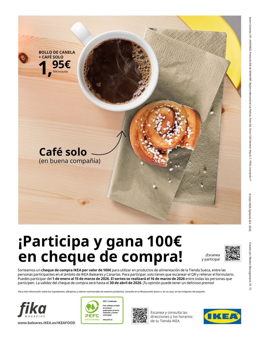 Ofertas de IKEA España de 1 enero a 31 marzo 2026 Fika Magazine