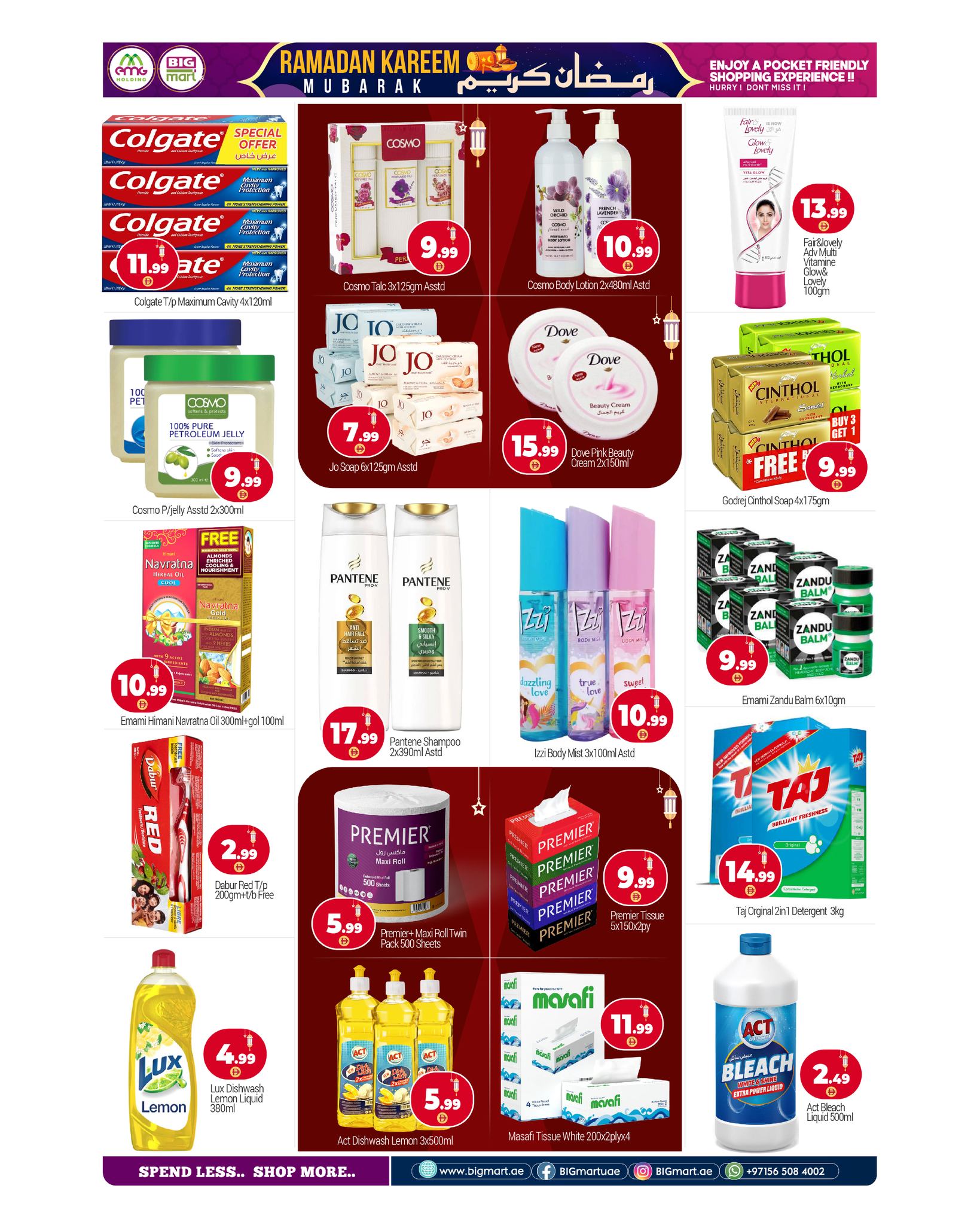 Ofertas de BIGmart Emiratos Árabes Unidos de 27 febrero a 1 marzo 2026 Ofertas de Ramadán Kareem