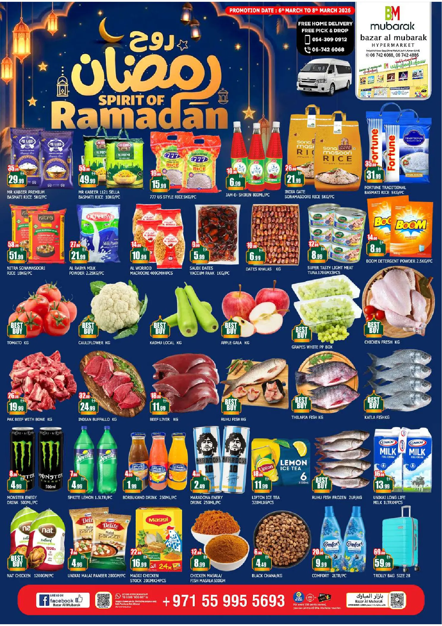 Ofertas de Al Mubarak Emiratos Árabes Unidos de 6 a 8 marzo 2026 Ofertas del Espíritu de Ramadán - Página 1