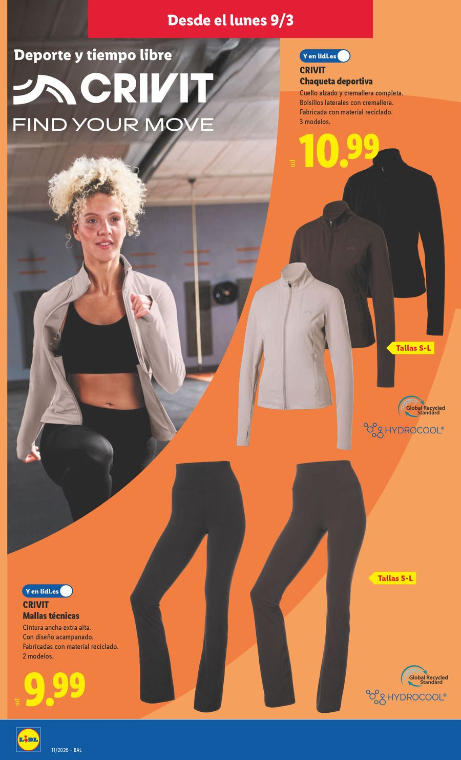 Ofertas de Lidl España de 9 marzo a 15 marzo 2026 Ofertas de bazar