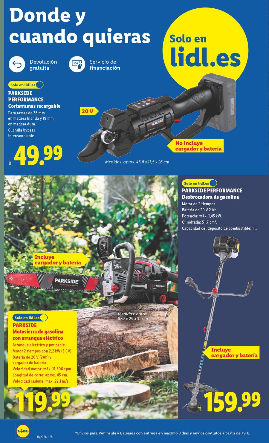 Ofertas de Lidl España de 9 marzo a 15 marzo 2026 Ofertas de bazar