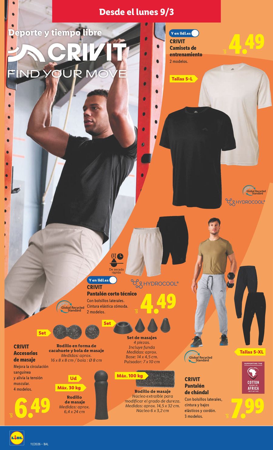 Ofertas de Lidl España de 9 marzo a 15 marzo 2026 Ofertas de bazar