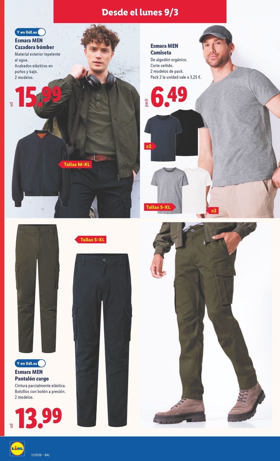 Ofertas de Lidl España de 9 marzo a 15 marzo 2026 Ofertas de bazar