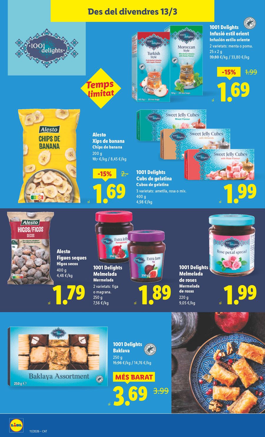 Ofertas de Lidl España de 9 marzo a 15 marzo 2026 ofertas semanales
