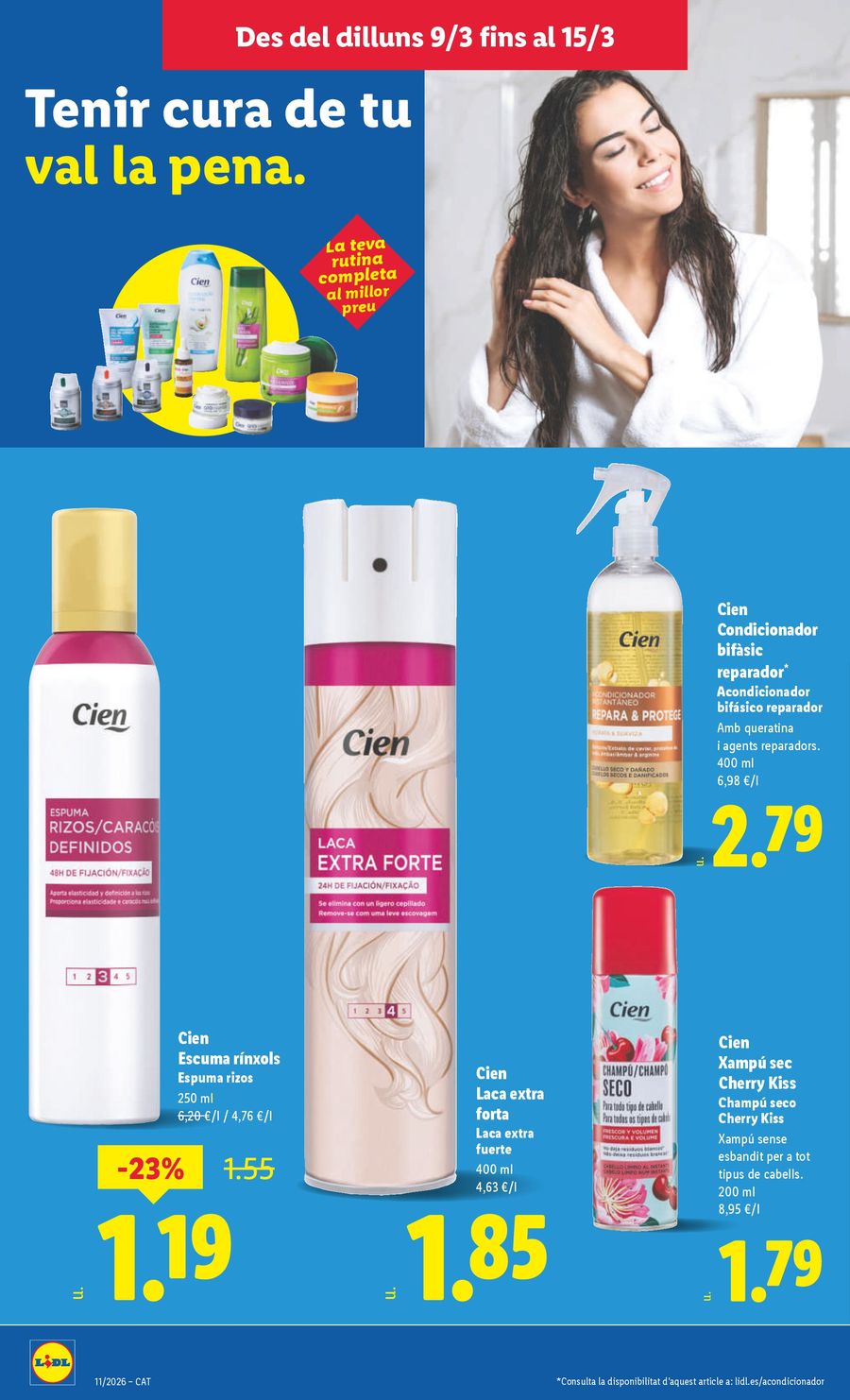 Ofertas de Lidl España de 9 marzo a 15 marzo 2026 ofertas semanales