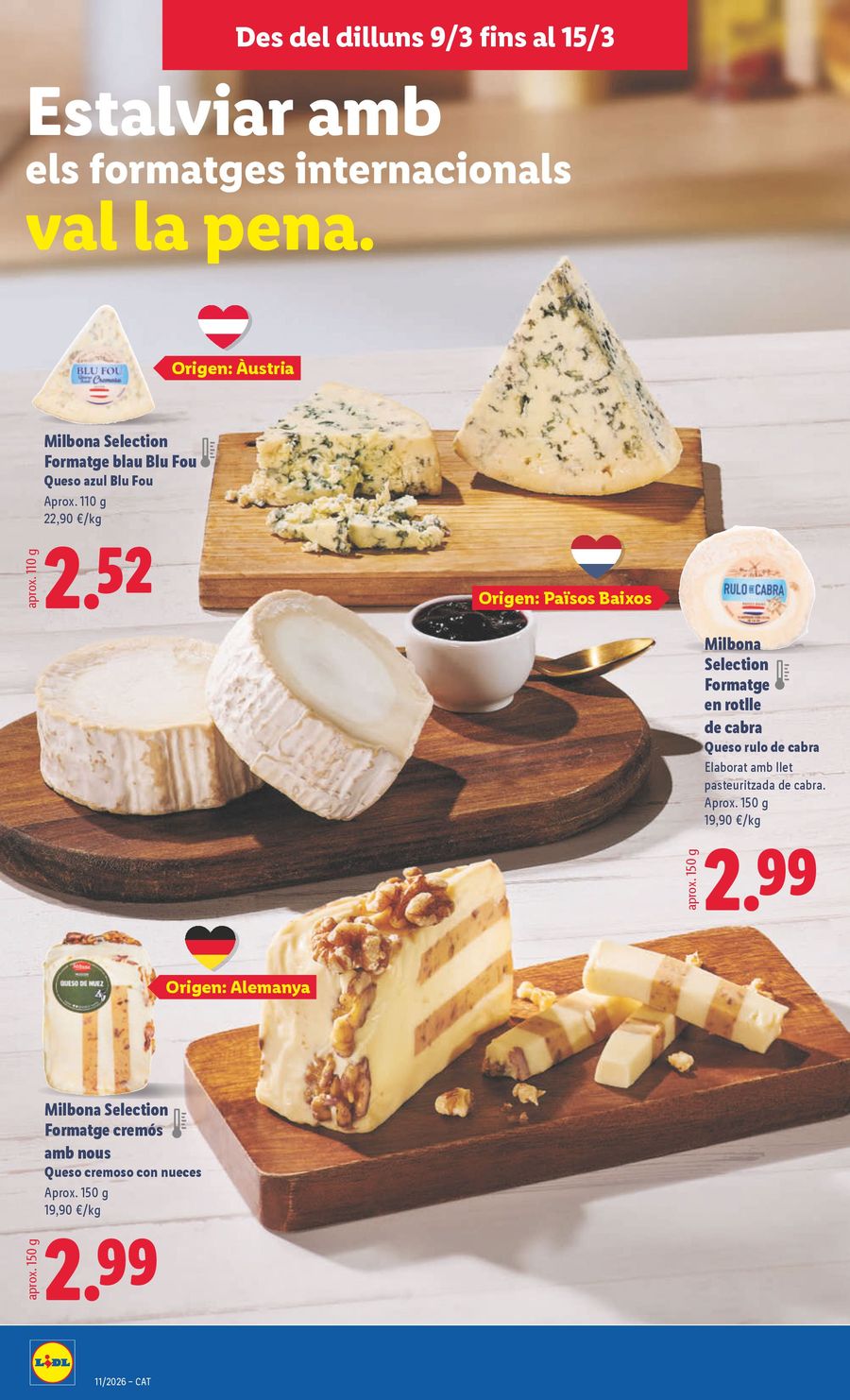 Ofertas de Lidl España de 9 marzo a 15 marzo 2026 ofertas semanales