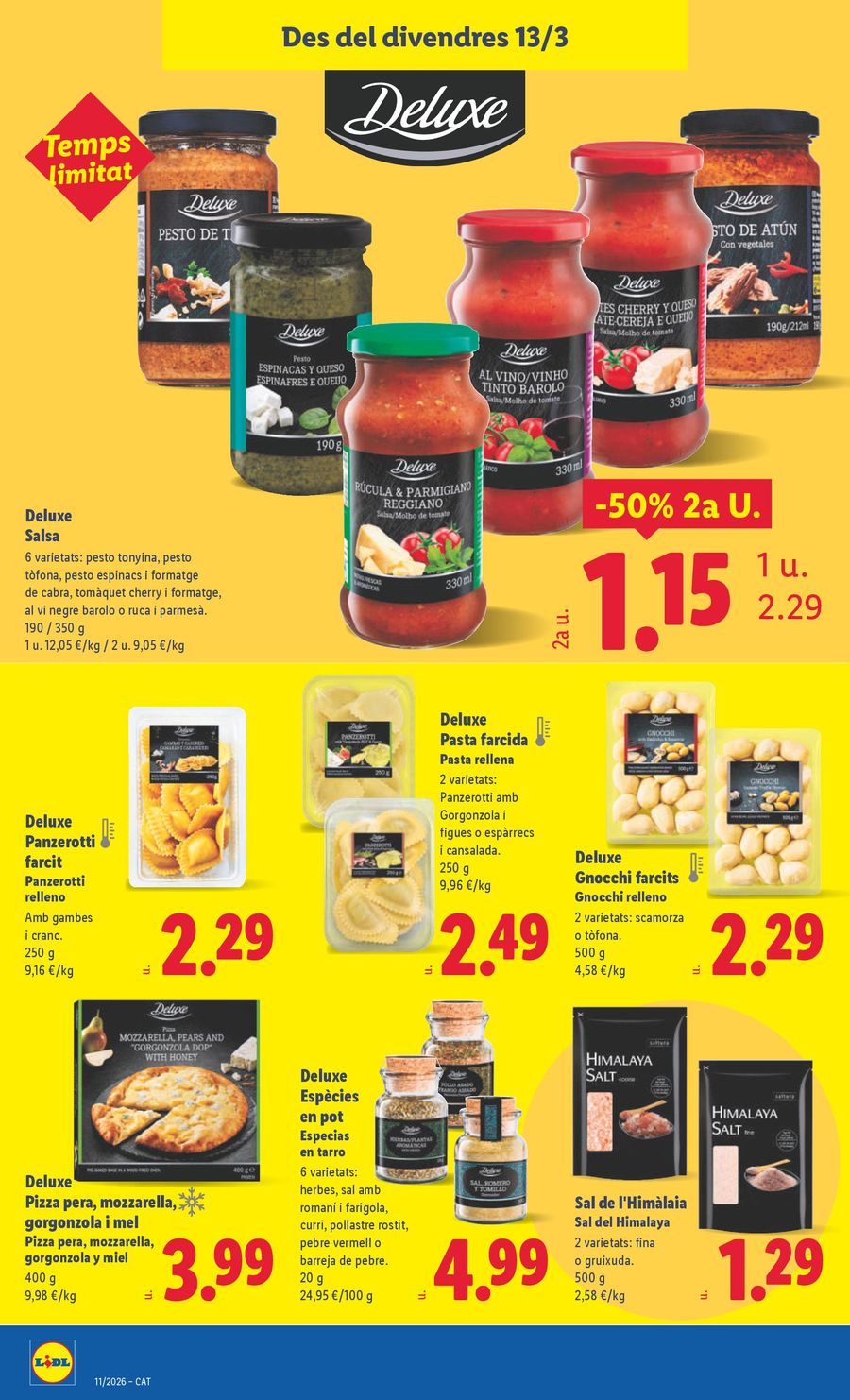 Ofertas de Lidl España de 9 marzo a 15 marzo 2026 ofertas semanales