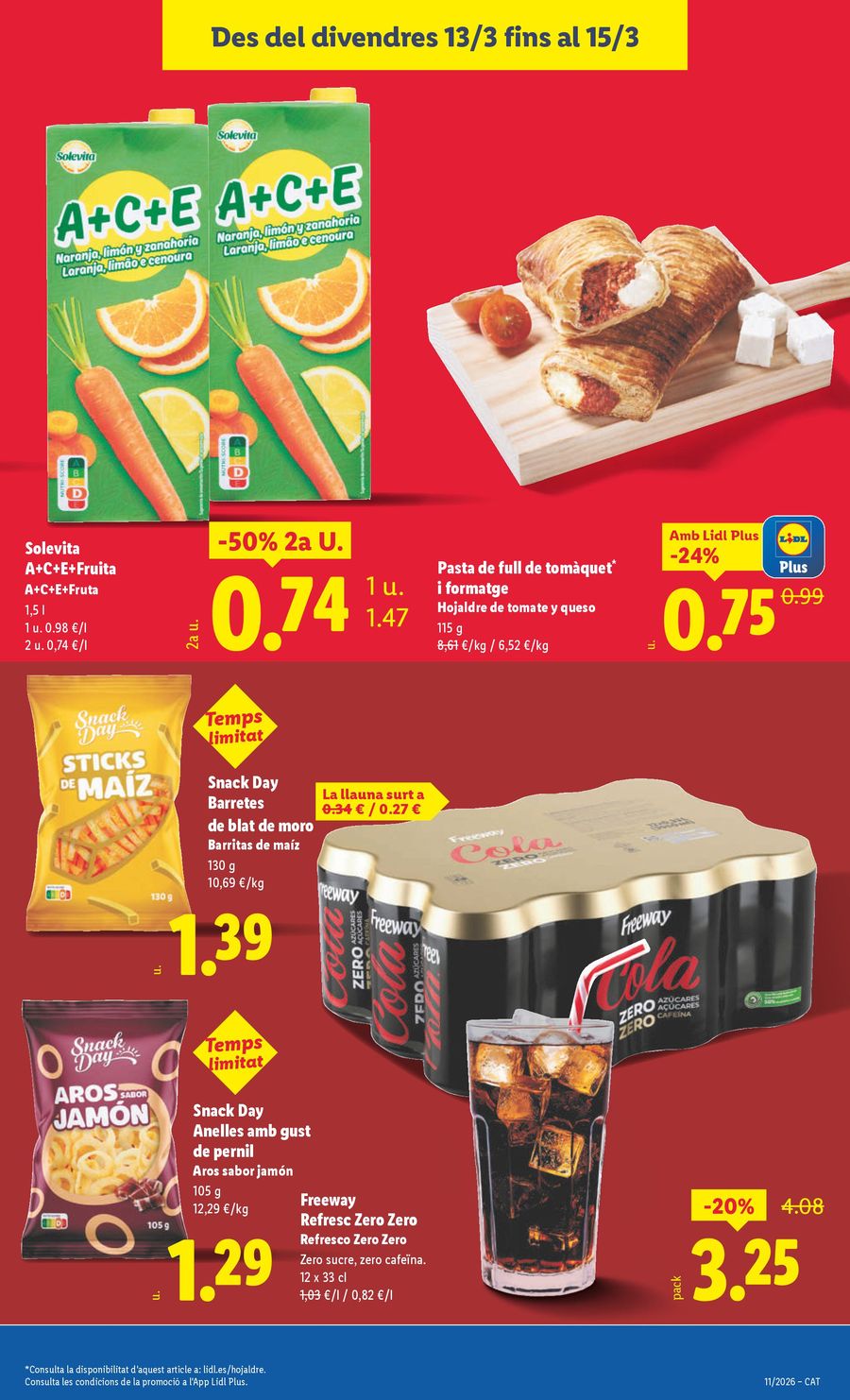 Ofertas de Lidl España de 9 marzo a 15 marzo 2026 ofertas semanales