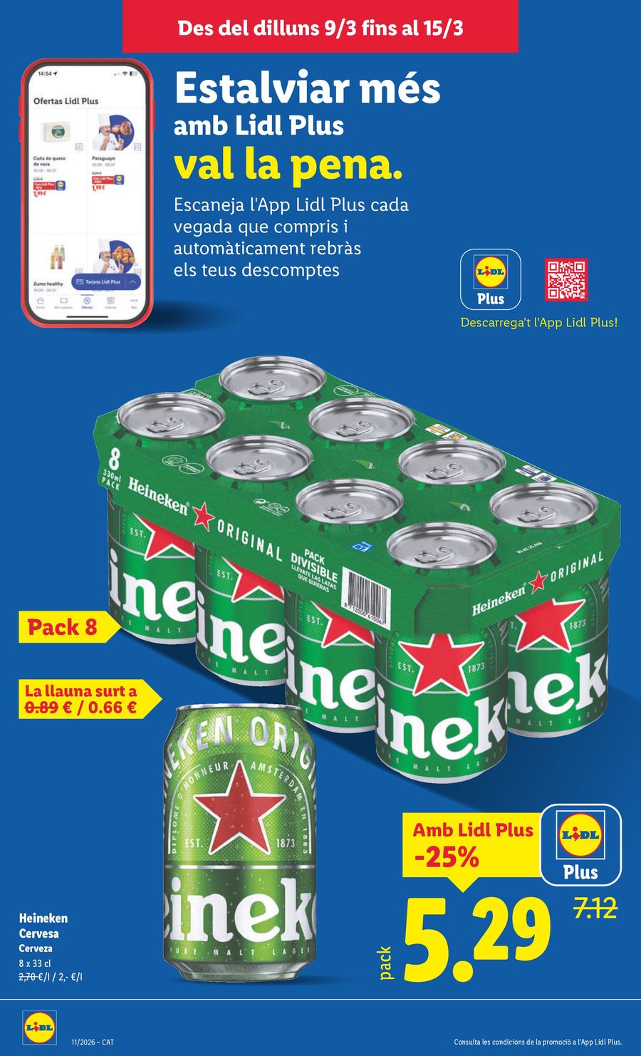 Ofertas de Lidl España de 9 marzo a 15 marzo 2026 ofertas semanales