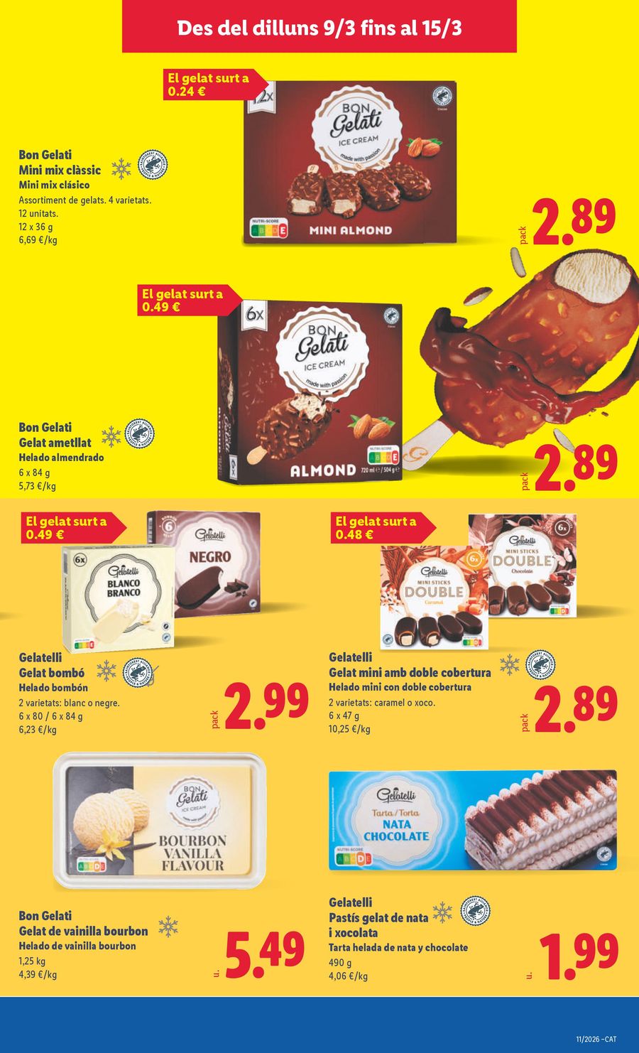 Ofertas de Lidl España de 9 marzo a 15 marzo 2026 ofertas semanales