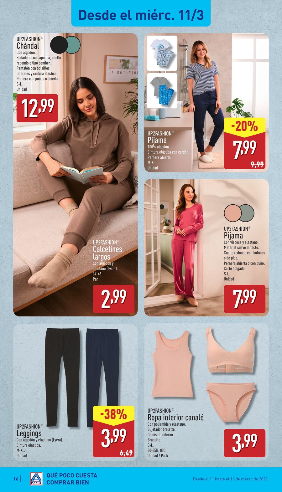 Offres ALDI Espagne de 9 mars à 15 mars 2026 Combien cela coûte peu d'acheter bien