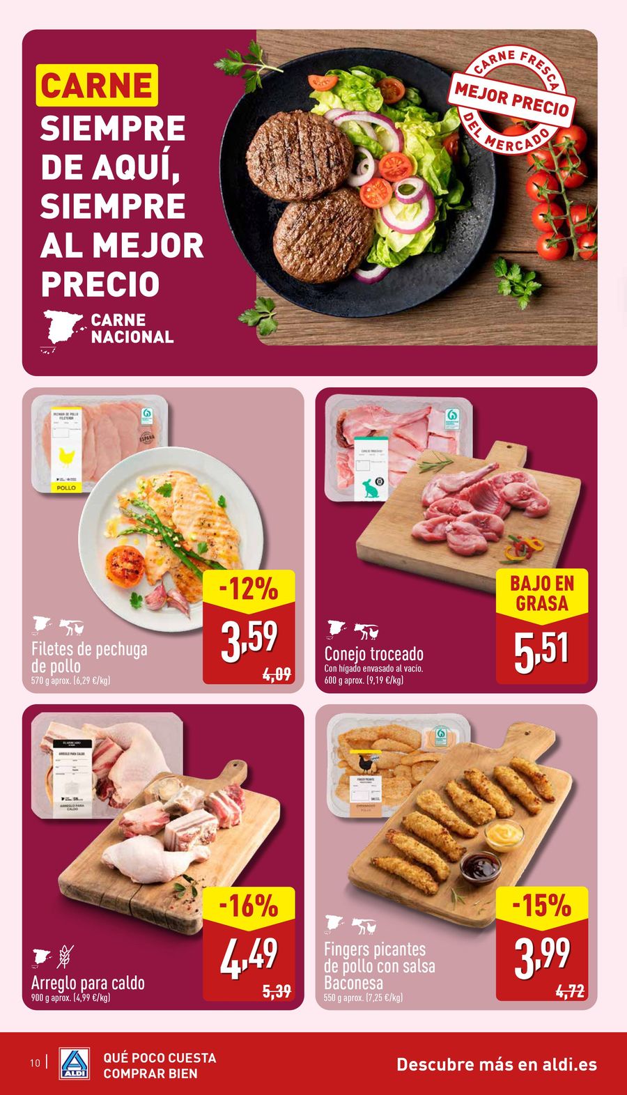 Offres ALDI Espagne de 11 mars à 15 mars 2026 Nouvel Aldi à Irun !