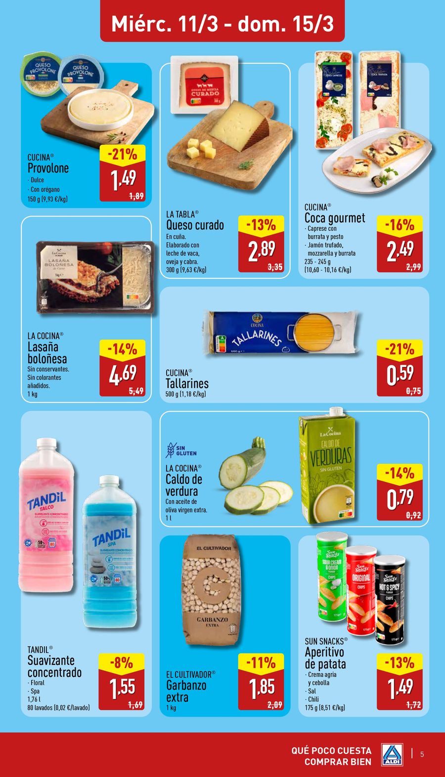 Offres ALDI Espagne de 11 mars à 15 mars 2026 Nouvel Aldi à Irun !