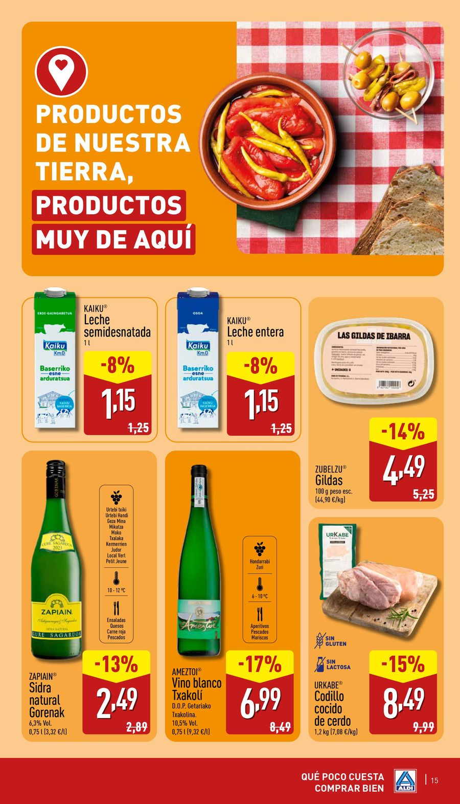 Offres ALDI Espagne de 11 mars à 15 mars 2026 Nouvel Aldi à Irun !