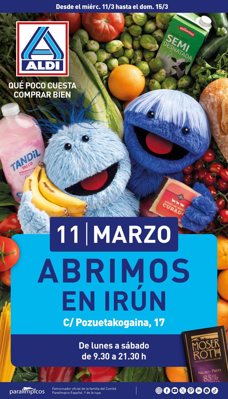 Offres ALDI Espagne de 11 mars à 15 mars 2026 Nouvel Aldi à Irun ! - ALDI - Espagne - 11 mars 2026 – 15 mars 2026 - Page 1