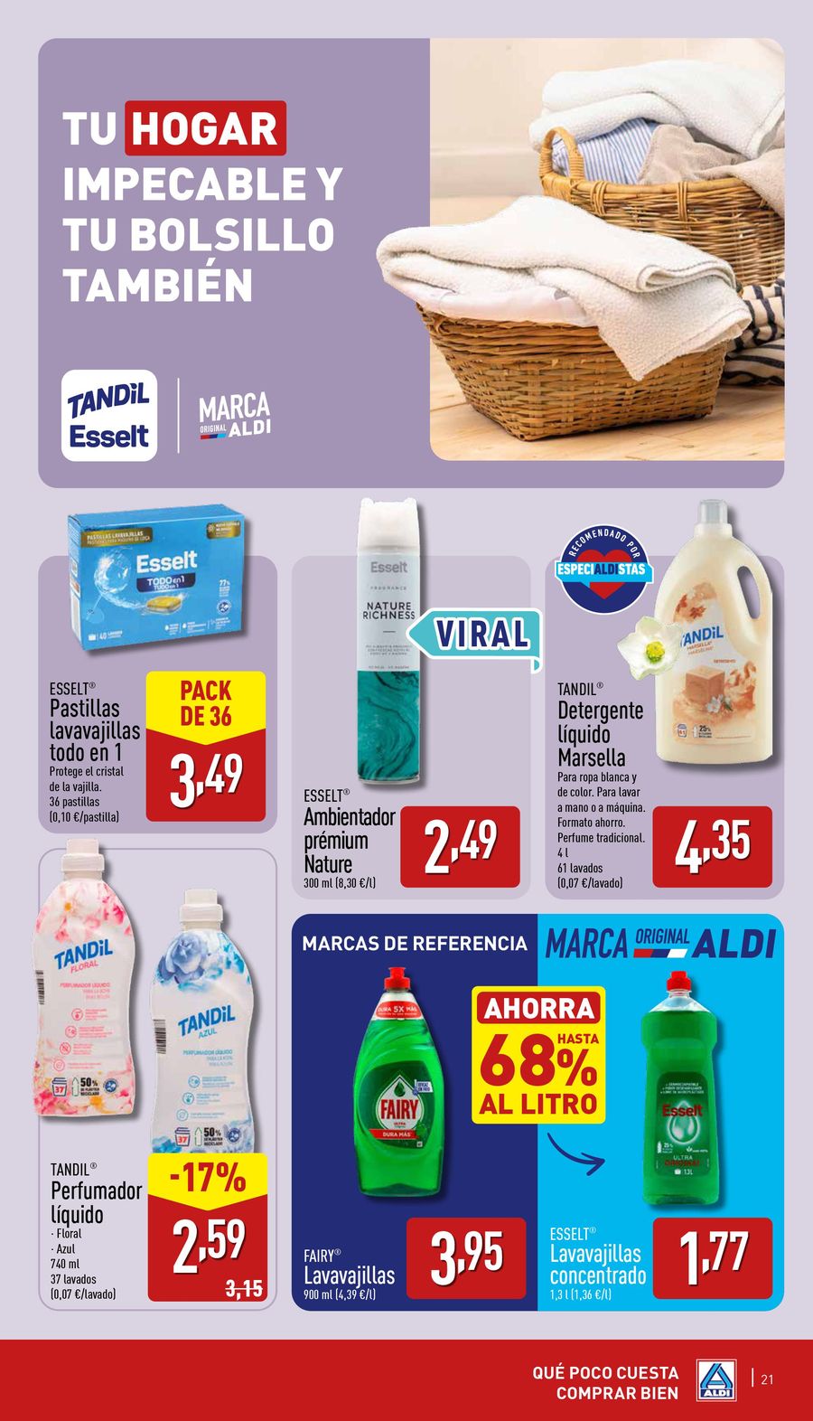 Offres ALDI Espagne de 11 mars à 15 mars 2026 Nouvel Aldi à Irun !