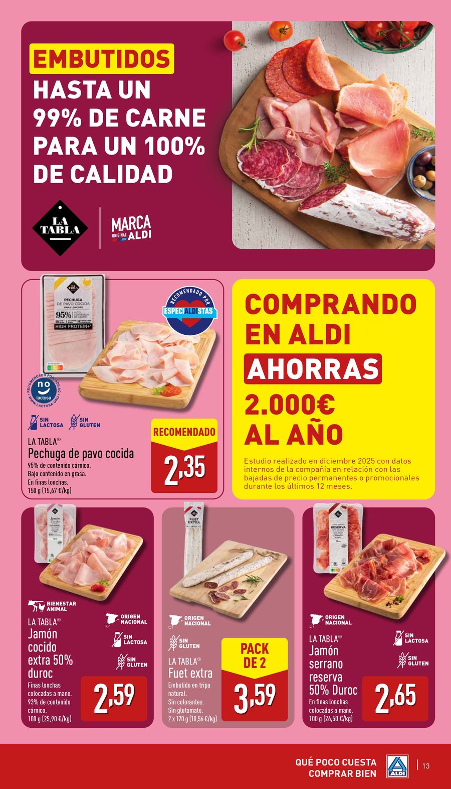 Offres ALDI Espagne de 11 mars à 15 mars 2026 Nouvel Aldi à Irun !