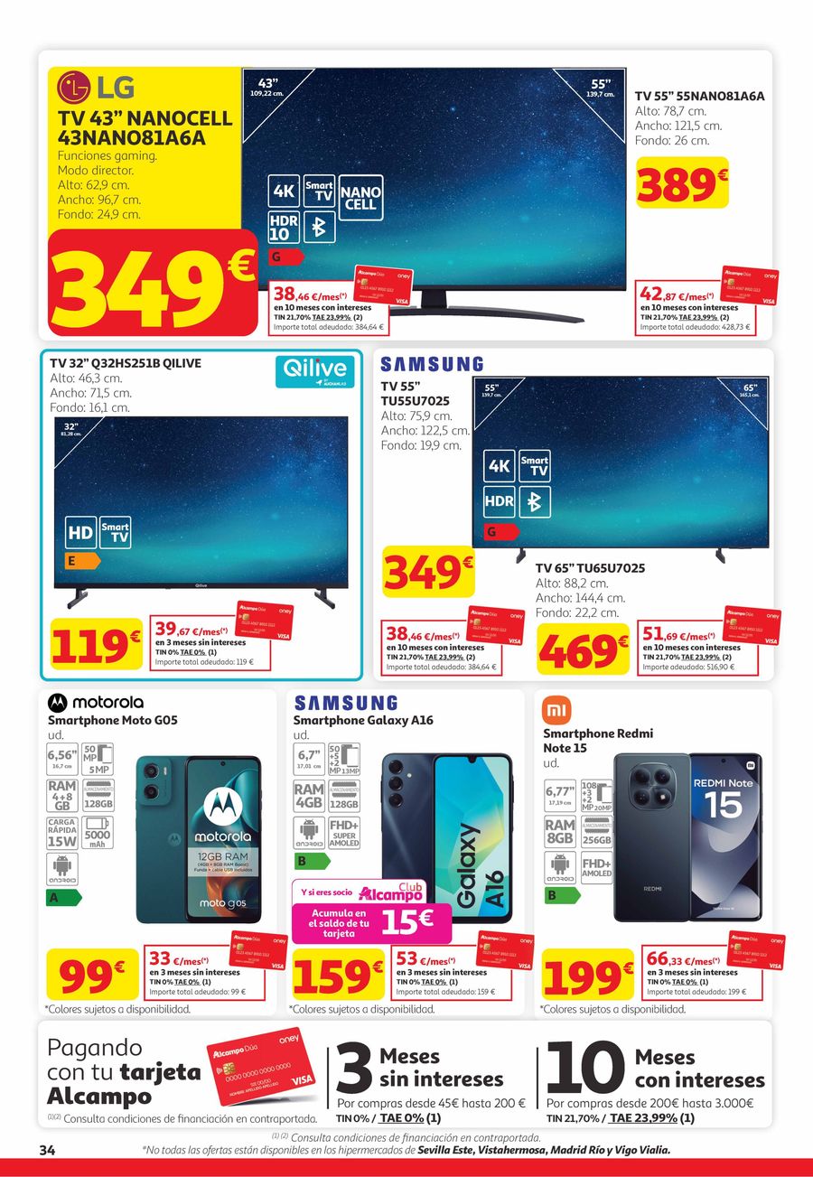 Ofertas de Alcampo España de 12 marzo a 24 marzo 2026 Actívate en Primavera