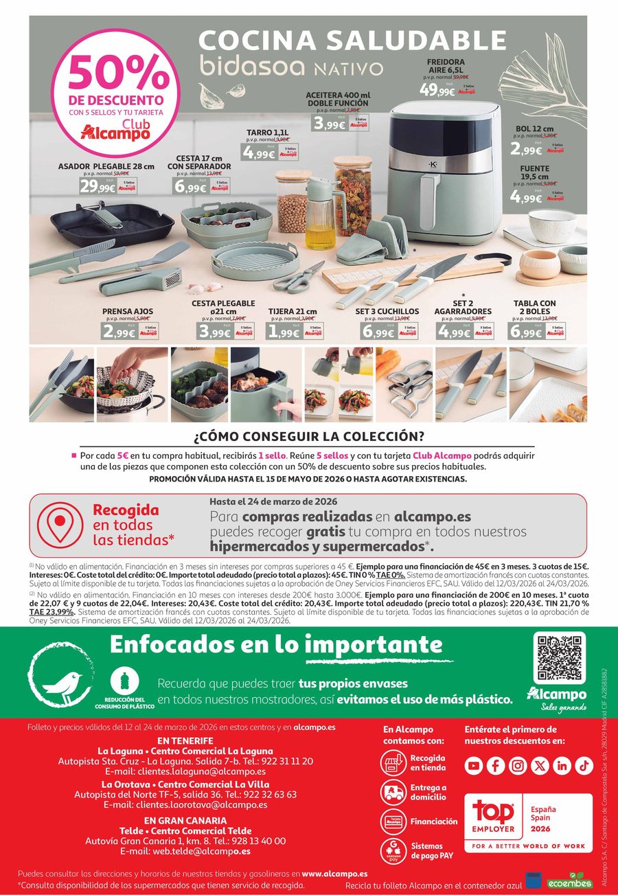 Ofertas de Alcampo España de 12 marzo a 24 marzo 2026 Actívate en Primavera