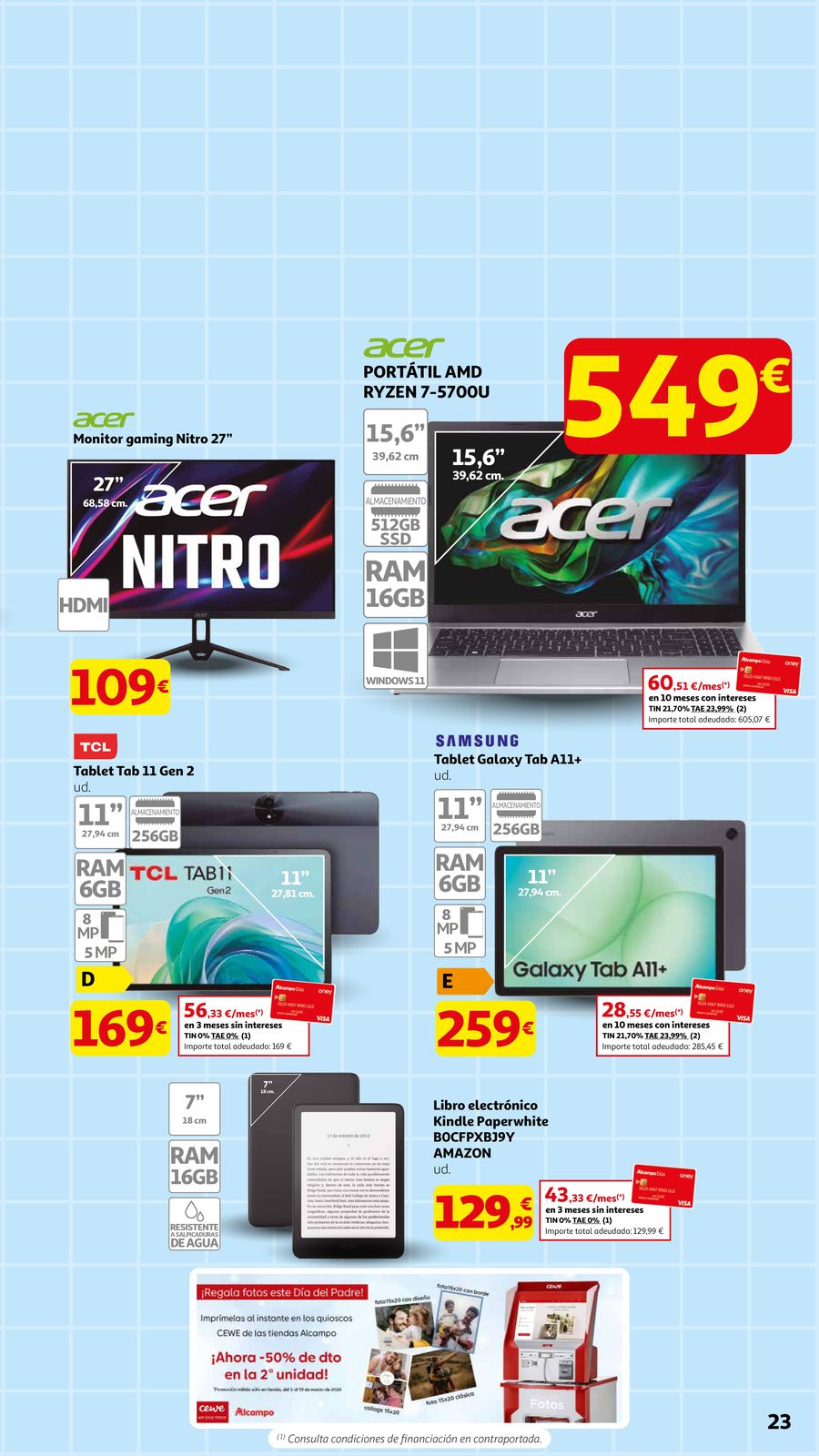 Offres Alcampo Espagne de 4 mars à 19 mars 2026 du père