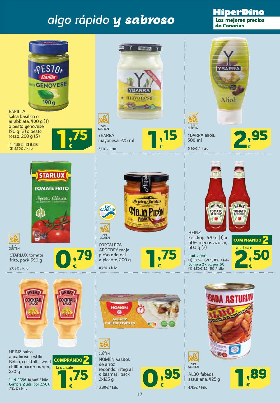 Ofertas de HiperDino España de 10 marzo a 23 marzo 2026 Ofertas de marzo