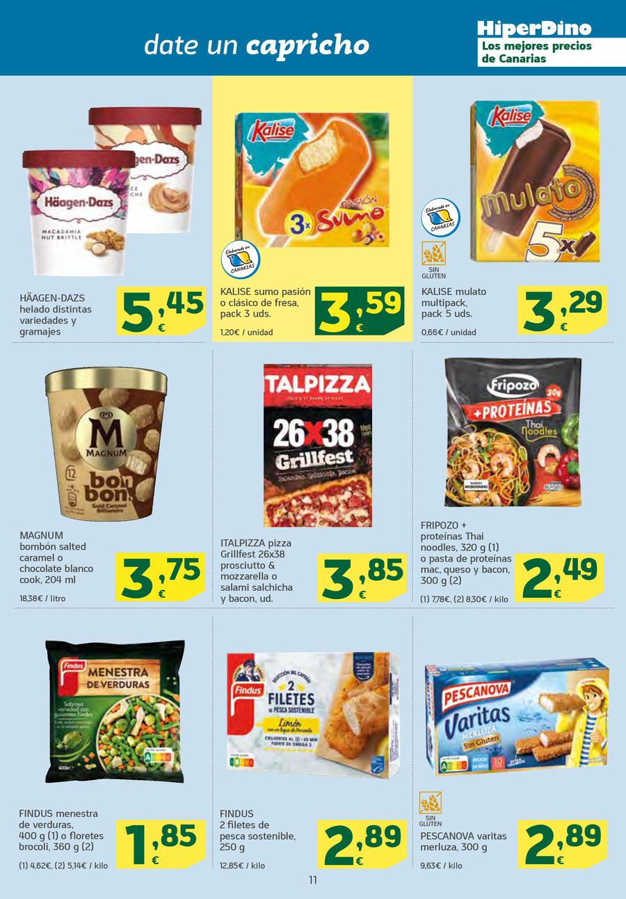Ofertas de HiperDino España de 10 marzo a 23 marzo 2026 Ofertas de marzo