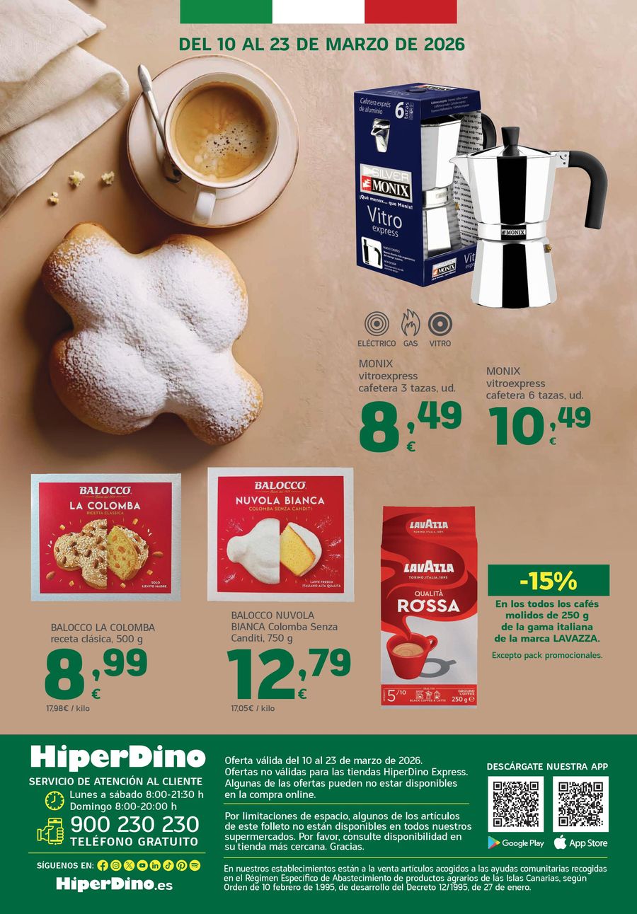 Ofertas de HiperDino España de 10 marzo a 23 marzo 2026 Promoción especial